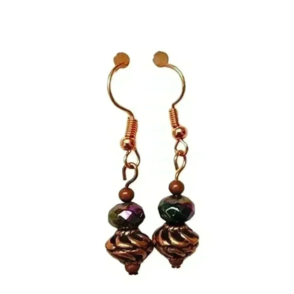 NEW Handmade bead earrings - Picture 1 of 1